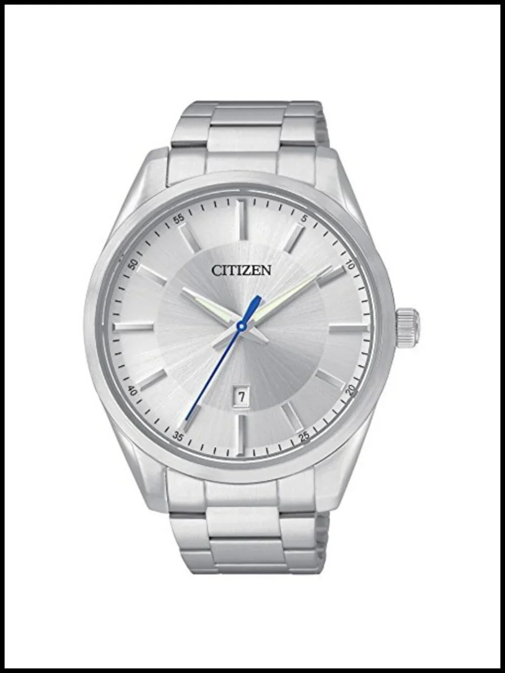 Citizen Quartz Men's Watch Stainless Steel Classic Analog
